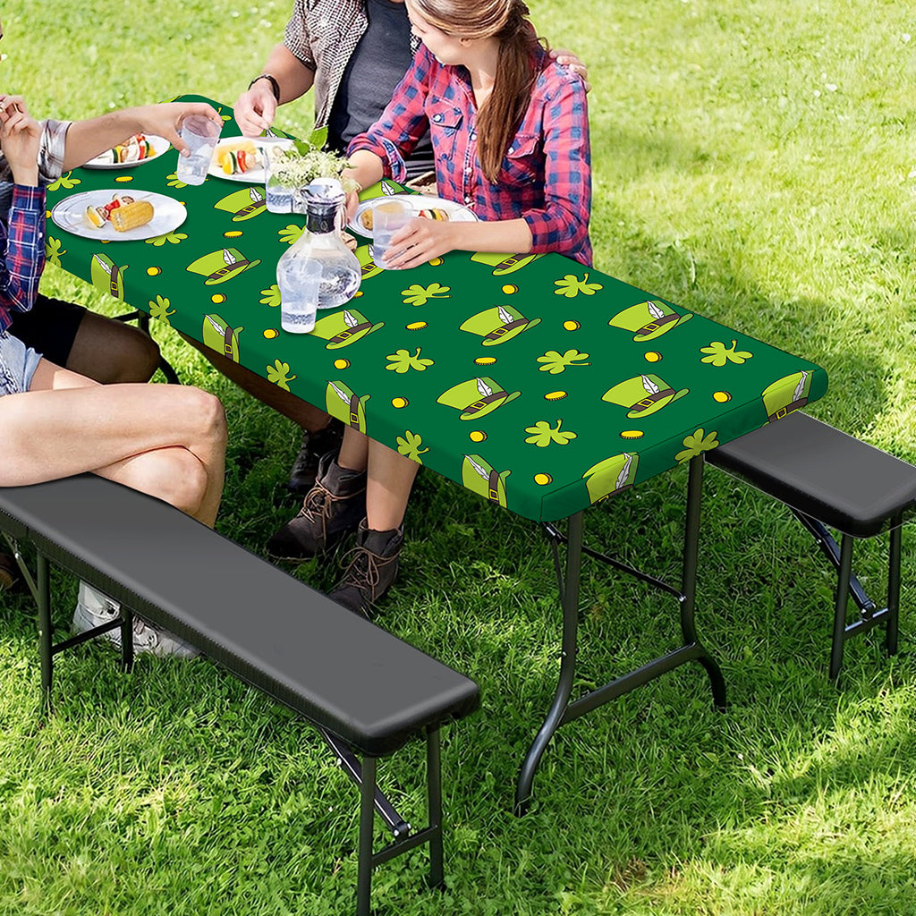 Saint Patrick's Day Celebration Print Picnic Table Cover