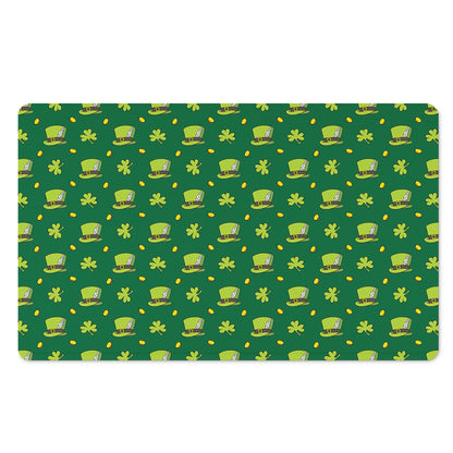 Saint Patrick's Day Celebration Print Polyester Doormat
