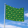 Saint Patrick's Day Celebration Print Polyester Flag