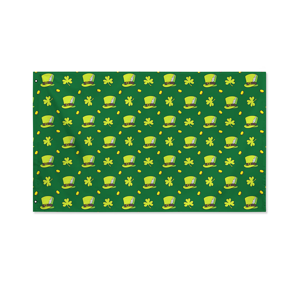 Saint Patrick's Day Celebration Print Polyester Flag
