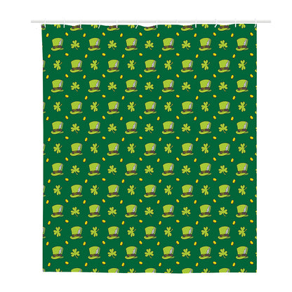 Saint Patrick's Day Celebration Print Polyester Shower Curtain