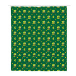 Saint Patrick's Day Celebration Print Polyester Shower Curtain