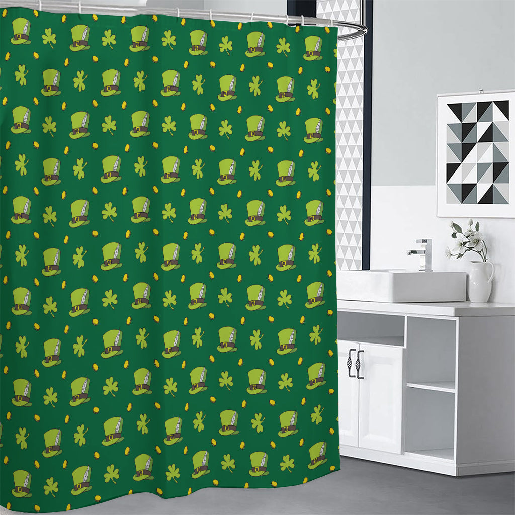 Saint Patrick's Day Celebration Print Premium Shower Curtain