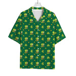 Saint Patrick's Day Celebration Print Rayon Hawaiian Shirt