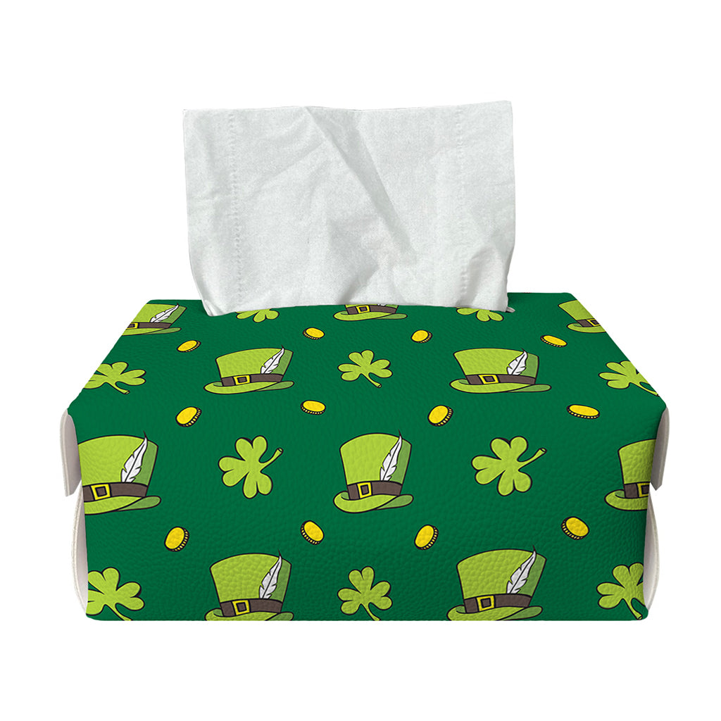 Saint Patrick's Day Celebration Print Rectangle Tissue Box Cover