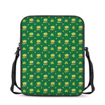 Saint Patrick's Day Celebration Print Rectangular Crossbody Bag