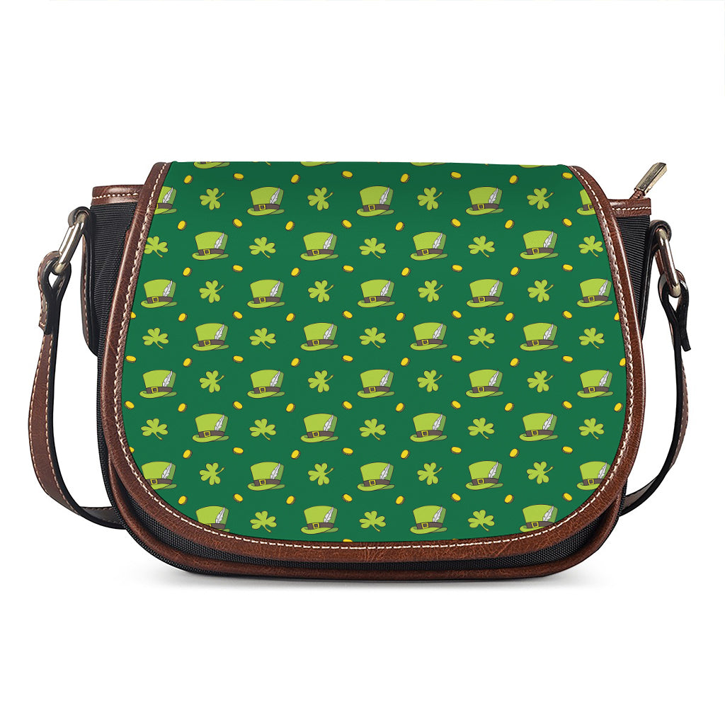 Saint Patrick's Day Celebration Print Saddle Bag