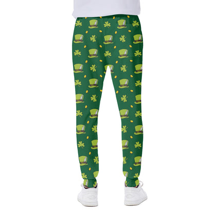 Saint Patrick's Day Celebration Print Scuba Joggers