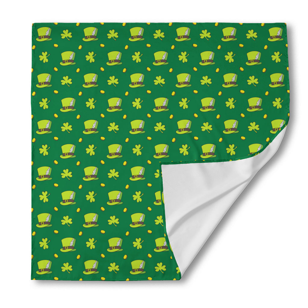 Saint Patrick's Day Celebration Print Silk Bandana