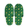 Saint Patrick's Day Celebration Print Slippers