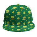Saint Patrick's Day Celebration Print Snapback Cap