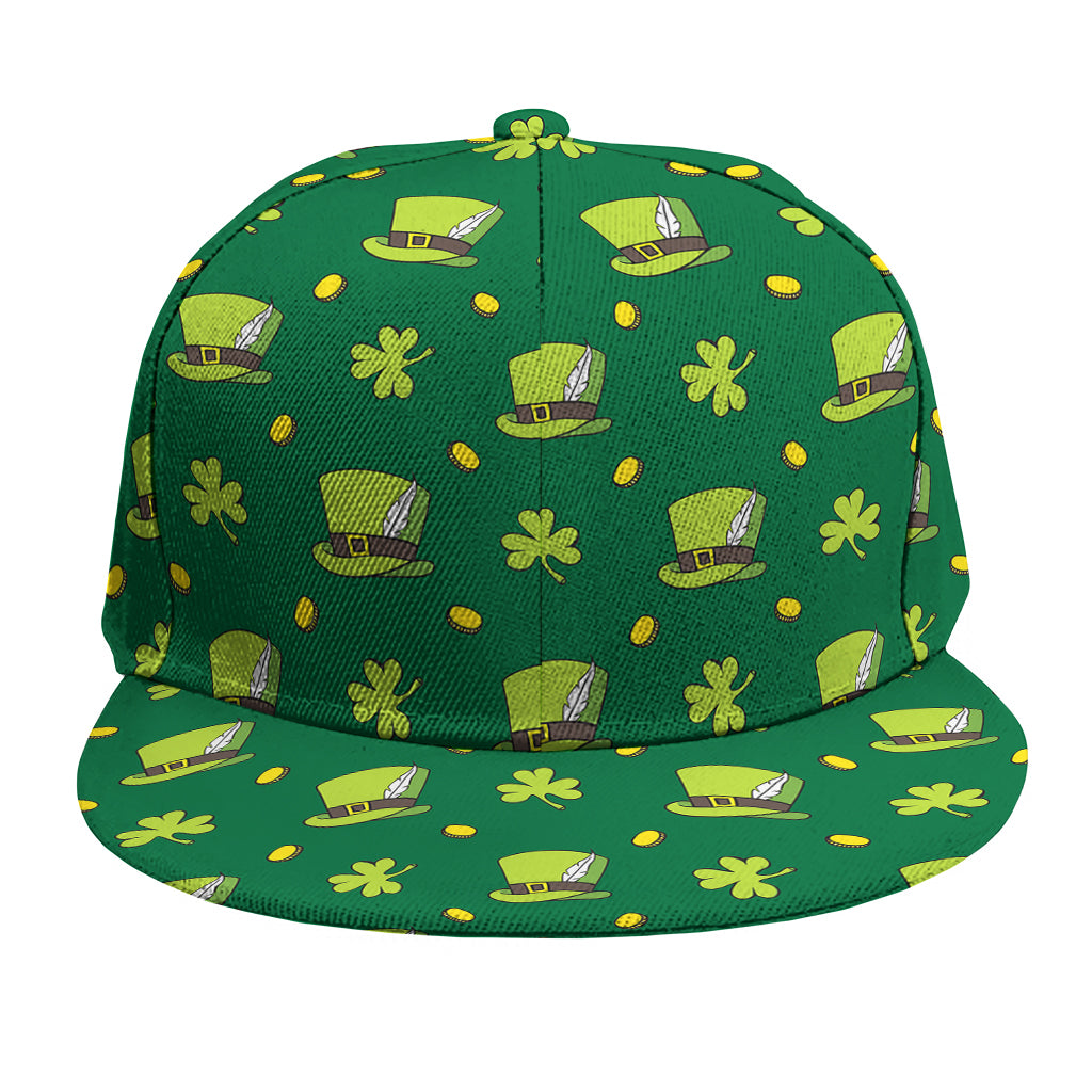 Saint Patrick's Day Celebration Print Snapback Cap
