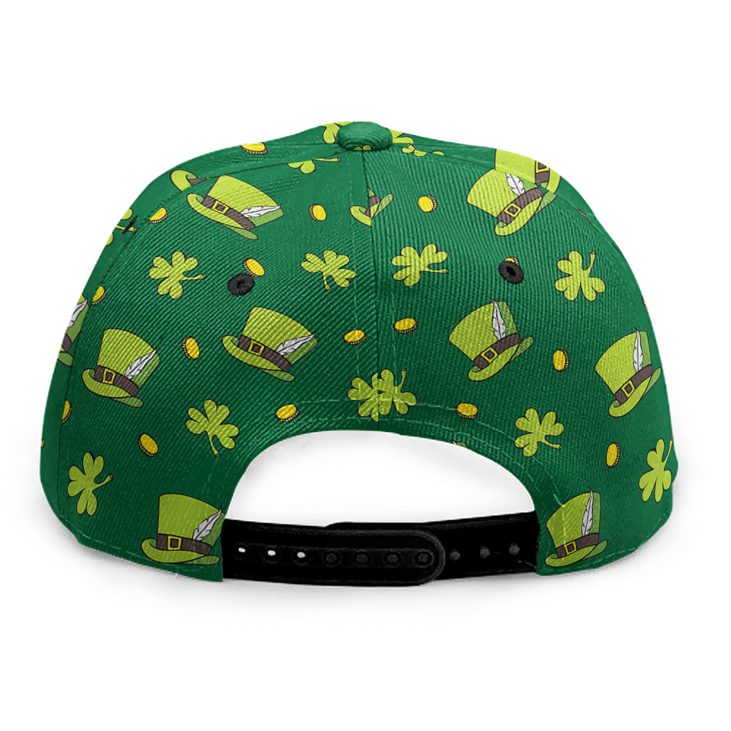 Saint Patrick's Day Celebration Print Snapback Cap