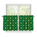 Saint Patrick's Day Celebration Print Tier Curtains
