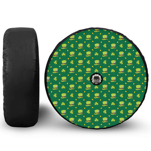 Saint Patrick's Day Celebration Print Tire Cover With Camera Hole