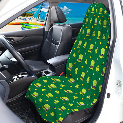 Saint Patrick's Day Celebration Print Waterproof Car Seat Cover