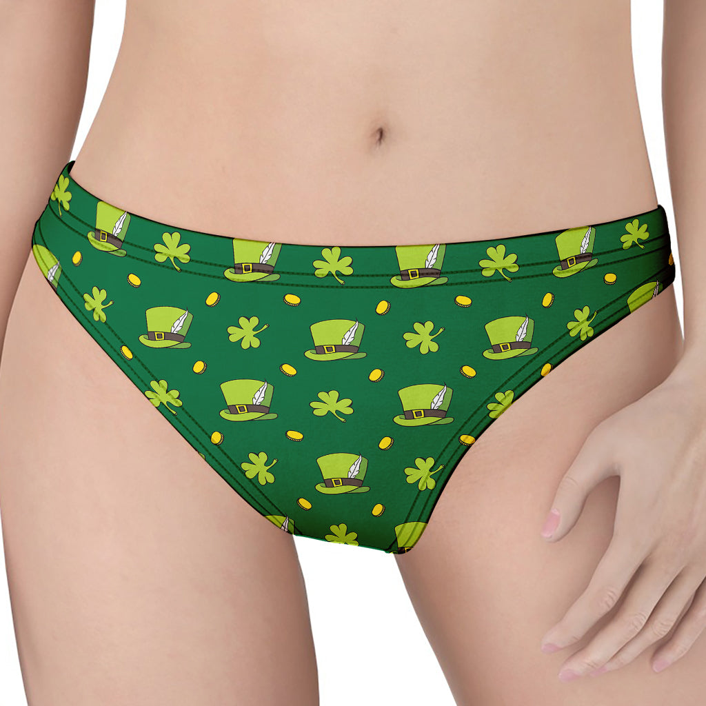 Saint Patrick's Day Celebration Print Women's Thong