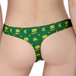 Saint Patrick's Day Celebration Print Women's Thong