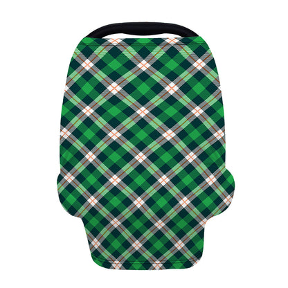 Saint Patrick's Day Irish Tartan Print Baby Seat Cover