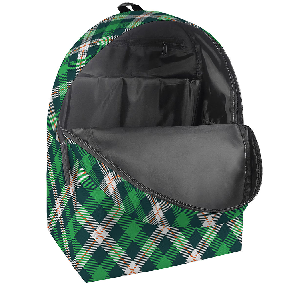 Saint Patrick's Day Irish Tartan Print Backpack