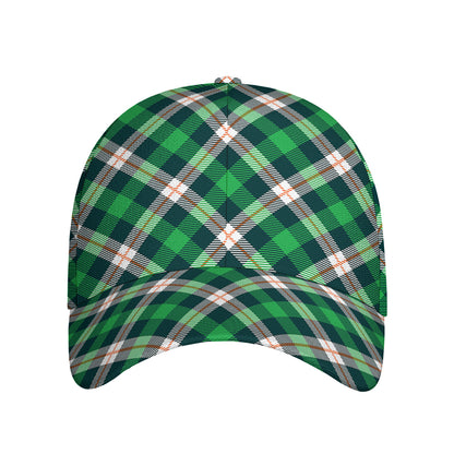 Saint Patrick's Day Irish Tartan Print Baseball Cap