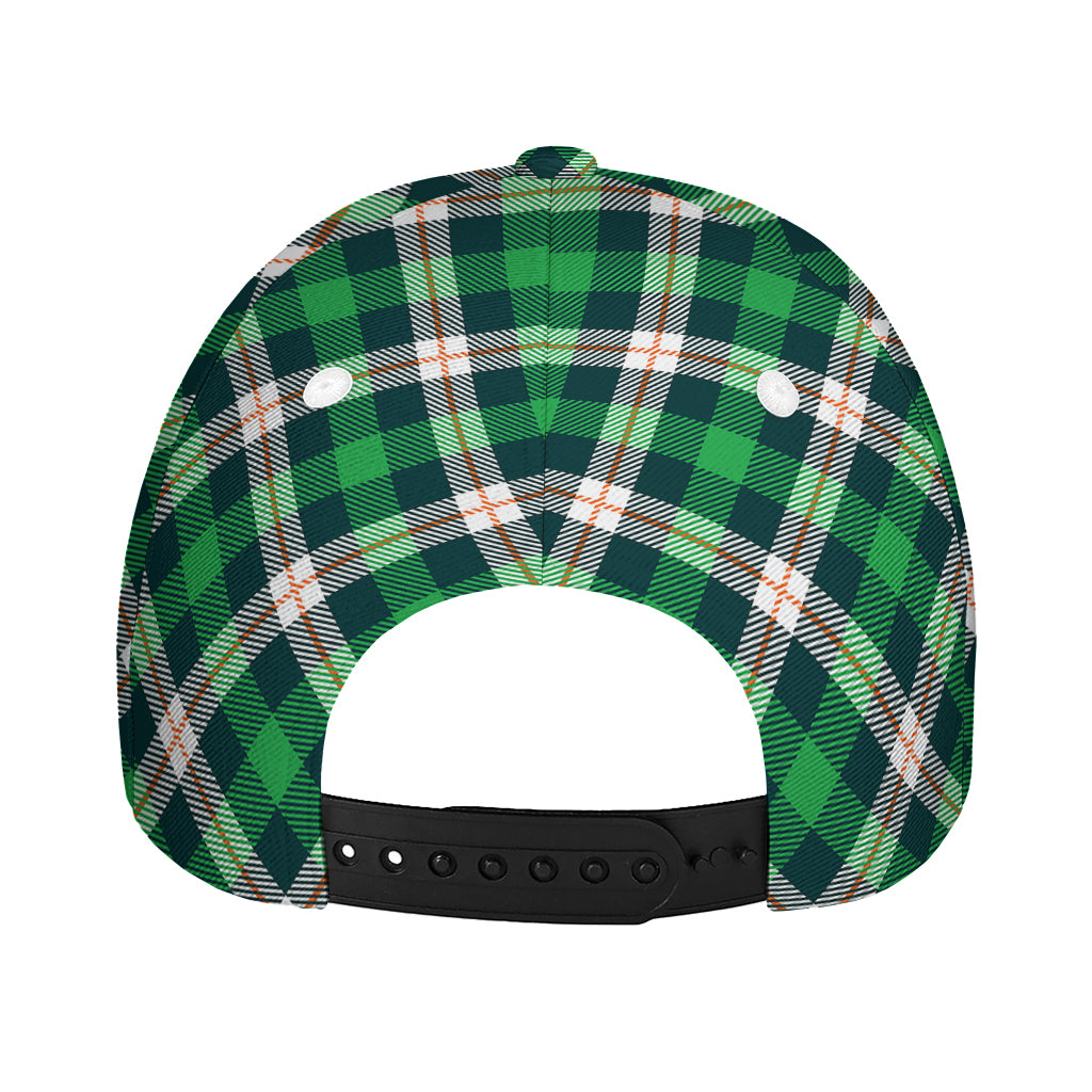 Saint Patrick's Day Irish Tartan Print Baseball Cap