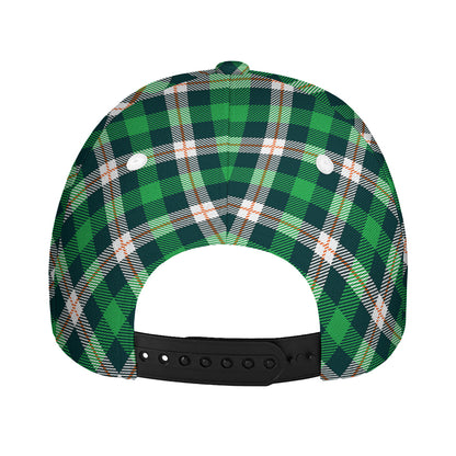 Saint Patrick's Day Irish Tartan Print Baseball Cap