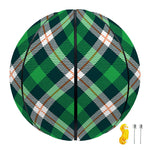 Saint Patrick's Day Irish Tartan Print Basketball