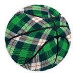 Saint Patrick's Day Irish Tartan Print Basketball