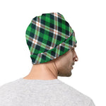 Saint Patrick's Day Irish Tartan Print Beanie