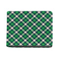 Saint Patrick's Day Irish Tartan Print Bifold Wallet