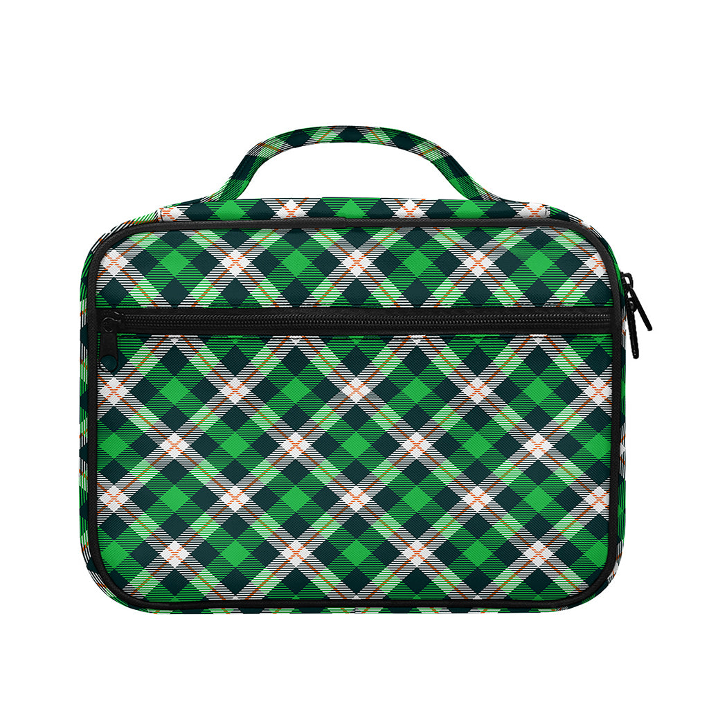 Saint Patrick's Day Irish Tartan Print Briefcase Bible Bag
