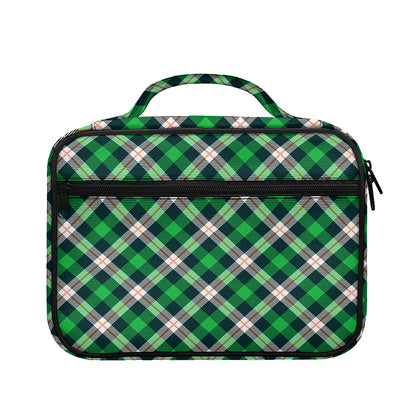 Saint Patrick's Day Irish Tartan Print Briefcase Bible Bag