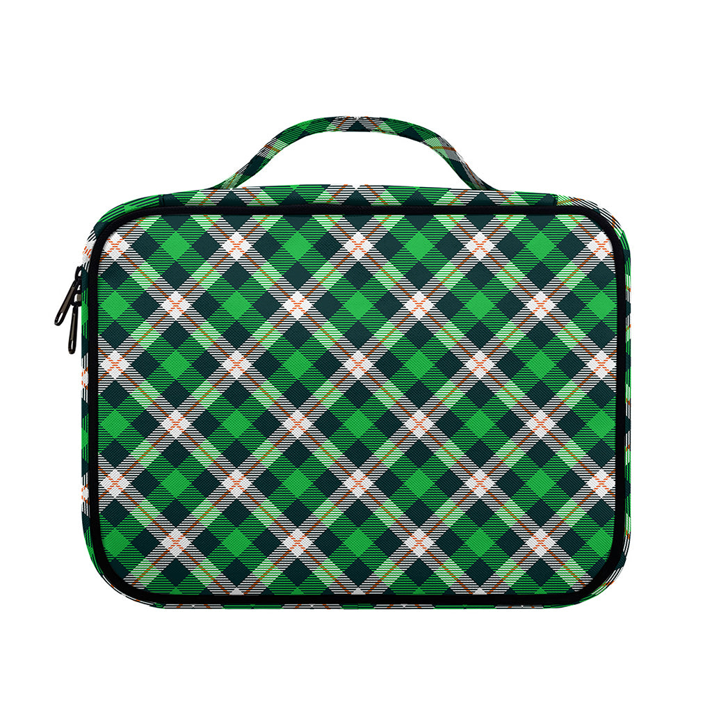 Saint Patrick's Day Irish Tartan Print Briefcase Bible Bag