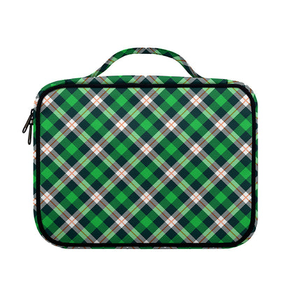 Saint Patrick's Day Irish Tartan Print Briefcase Bible Bag