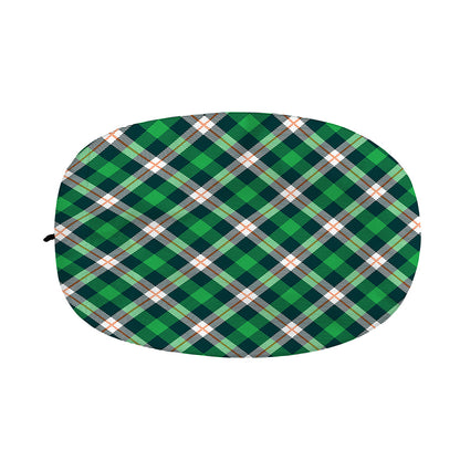 Saint Patrick's Day Irish Tartan Print Car Side Mirror Covers