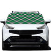 Saint Patrick's Day Irish Tartan Print Car Windshield Snow Cover