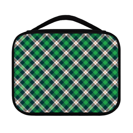 Saint Patrick's Day Irish Tartan Print Classic Bible Case