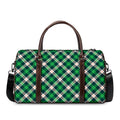 Saint Patrick's Day Irish Tartan Print Duffel Bag