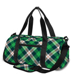 Saint Patrick's Day Irish Tartan Print Gym Bag
