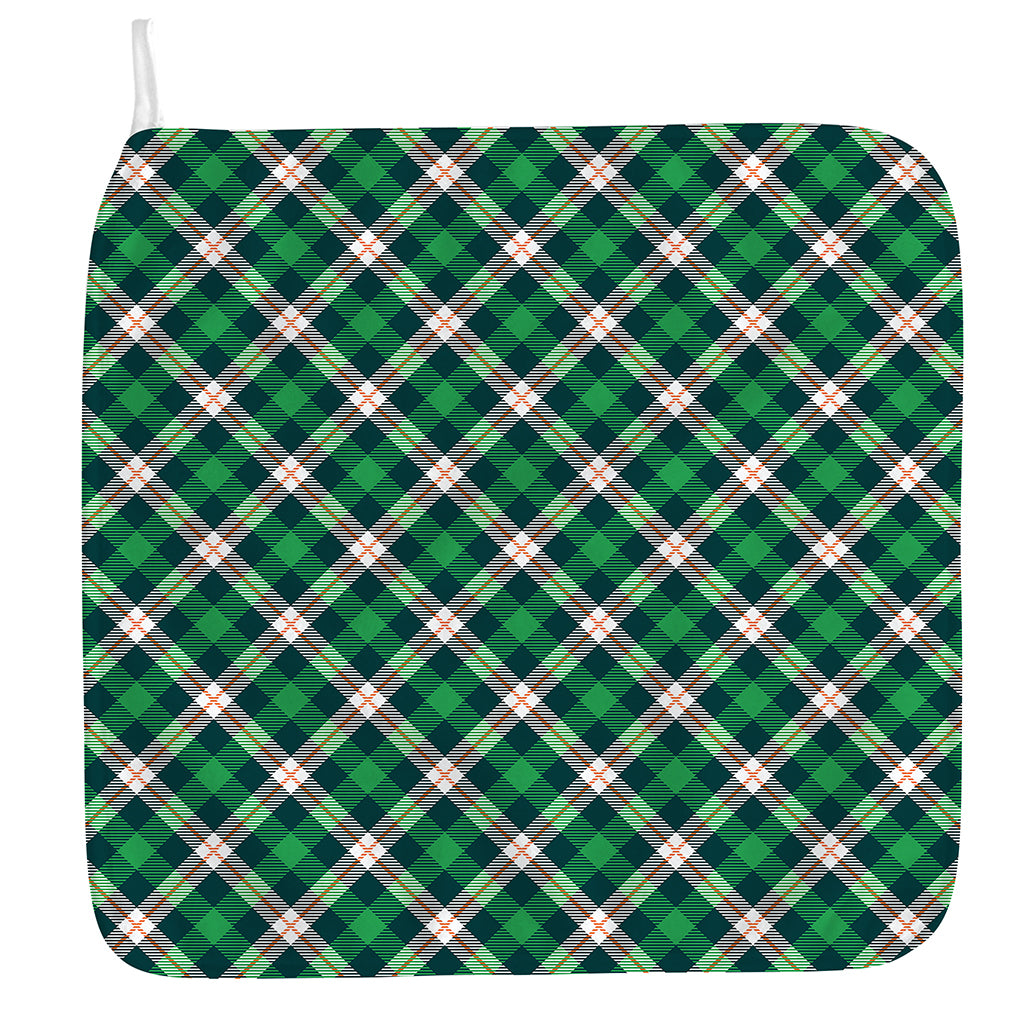 Saint Patrick's Day Irish Tartan Print Hand Towel