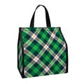 Saint Patrick's Day Irish Tartan Print Insulated Lunch Tote