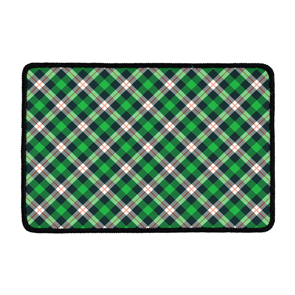 Saint Patrick's Day Irish Tartan Print Kitchen Mat