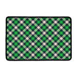 Saint Patrick's Day Irish Tartan Print Kitchen Mat