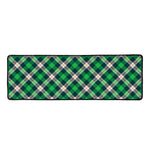 Saint Patrick's Day Irish Tartan Print Long Kitchen Mat