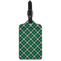 Saint Patrick's Day Irish Tartan Print Luggage Tag