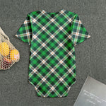 Saint Patrick's Day Irish Tartan Print Men's Bodysuit
