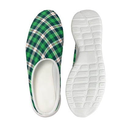 Saint Patrick's Day Irish Tartan Print Mesh Casual Shoes