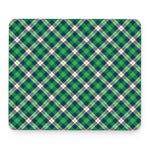 Saint Patrick's Day Irish Tartan Print Mouse Pad