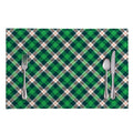Saint Patrick's Day Irish Tartan Print Placemat